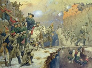 Suvorov krydser Djævelens Bro i 1799, 1880